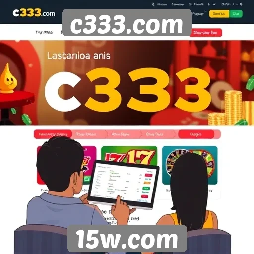 Análise das funcionalidades interativas do site c333.com